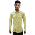 Self Design Lemon Shirt : Business