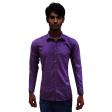 Self Design Wine Shirt : Business