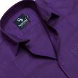 Self Design Wine Shirt : Business
