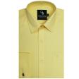Self Design Lemon Shirt : Business