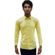 Self Design Lemon Shirt : Business