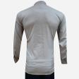 Self Design Light Gray Shirt : Business
