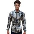 Print Gray Shirt : Ditto