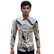 Print Brown Shirt : Ditto