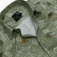 Print Green Shirt : Party
