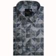 Print Gray Shirt : Party