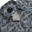 Print Gray Shirt : Party