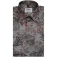 Print Brown Shirt : Ditto