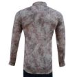 Print Brown Shirt : Ditto