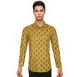 Print Orange Shirt : Ditto
