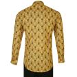 Print Orange Shirt : Ditto