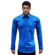 Self Design Blue Shirt : Ditto