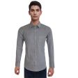 Self Design Navy Blue Shirt : Ditto