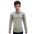 Self Design Fawn Shirt : Ditto