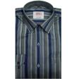 Self Design Navy Blue Shirt : Ditto