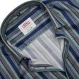 Self Design Navy Blue Shirt : Ditto