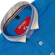 Combination Aqua Blue T-shirt : Regular