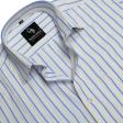 Stripes Blue Shirt : Business
