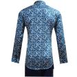 Print Dark Green Shirt : Slim