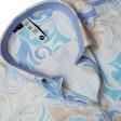 Print Blue Shirt : Slim