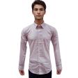 Print Pink Shirt : Slim