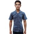 Prints Blue Shirt : Ditto