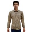 Print Orange Shirt : Party