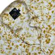 Print Gold Shirt : Party