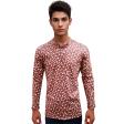 Print Brown Shirt : Party