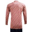 Print Brown Shirt : Party