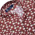 Print Brown Shirt : Party