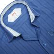 Stripes Blue Shirt : Ditto