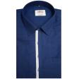 Combination Navy Blue Shirt : Ditto