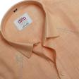 Self Design Peach Shirt : Ditto