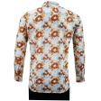 Print Yellow Shirt : Party
