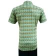 Print Green Shirt : Ditto