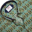 Print Green Shirt : Ditto