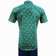Print Green Shirt : Ditto