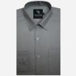 Plain Dark Gray Shirt : Business