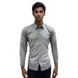 Plain Dark Gray Shirt : Business