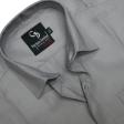Plain Dark Gray Shirt : Business