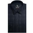 Checks Black Shirt : Business