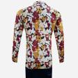 Print Rust Shirt : Party