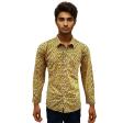 Print Yellow Shirt : Party