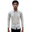 Embroidered White Shirt : Ditto