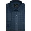 Checks Green Shirt : Business