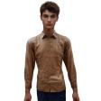 Stripes Brown Shirt : Business