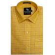 Checks Lemon Shirt : Business