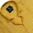 Checks Lemon Shirt : Business