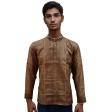 Combination Brown Shirt : Ditto